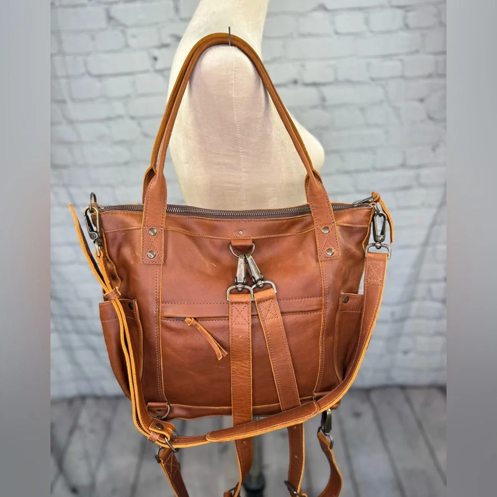 Nena & Co. THE PERFECT BAG MEDIUM - H&S NEW MOON - TULUM - CAFE